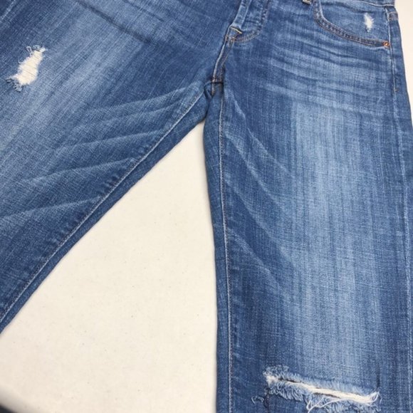 RARE 7 for ALL MANKIND JOSEFINA SKINNY BOYFRIEND 25x27 MADE IN USA ๐บ๐ธ - Picture 7 of 14